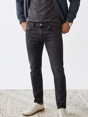 Diesel D-STRUKT Slim Black Stretch Jeans 29x32 0091I